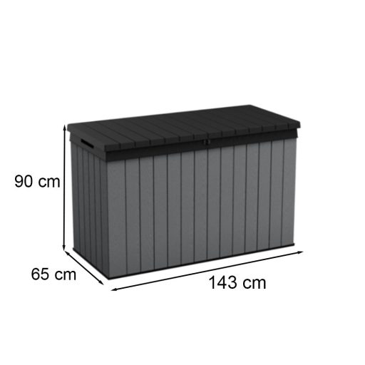 Darwin kerti tároló 662L szürke