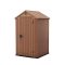 Darwin 4x4 műanyag kerti ház barna