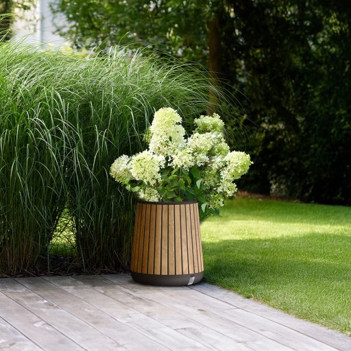 Deco henger alakú műanyag virágláda 81 L