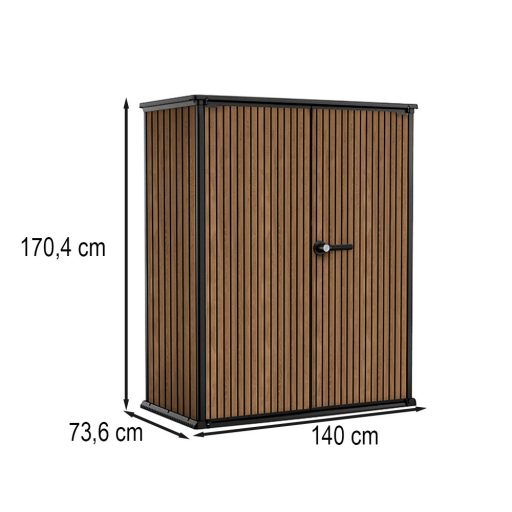 Signature műanyag kerti tároló 1400 L