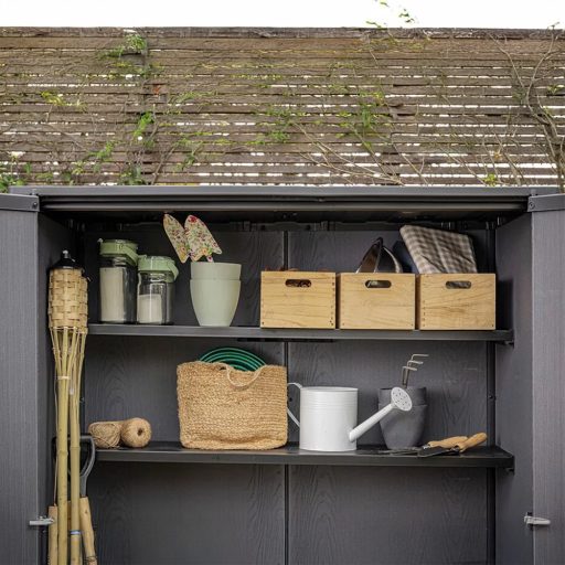 Signature műanyag kerti tároló 1400 L