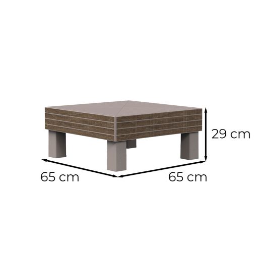 Elements Signature asztal párna nélkül dió