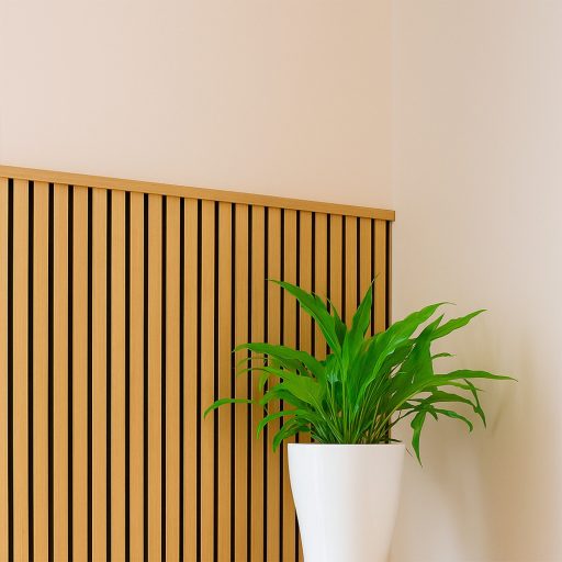 Végzáróléc bambusz hatású 260x2,5x1,8 cm