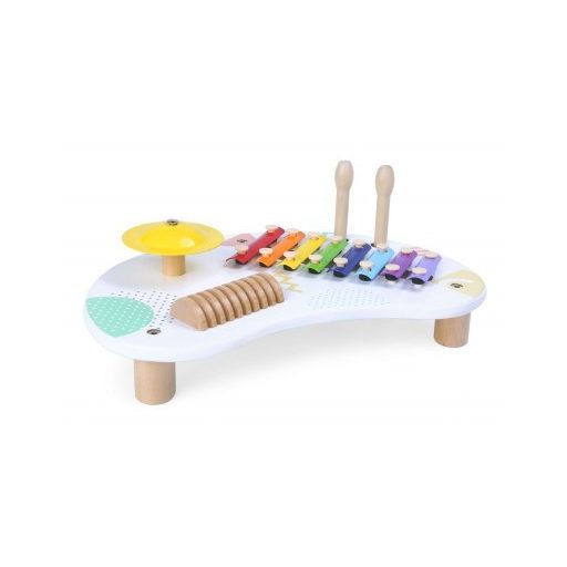 Zeneasztal hangszerekkel +18 hónap