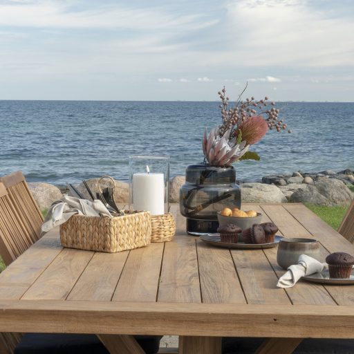 Pleiku fali kosár, vízi jácint, natúr, 20x11x20 cm