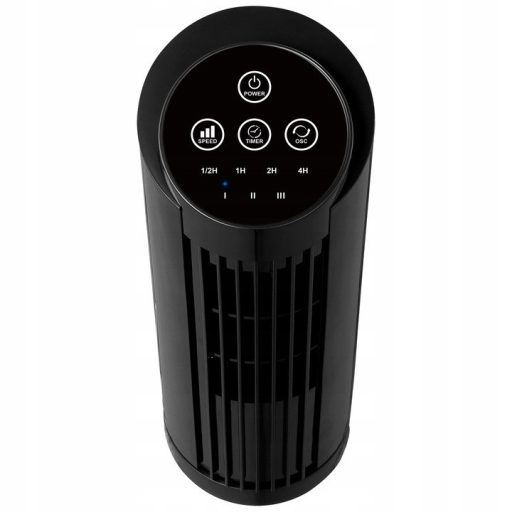 Mistral oszlopventilátor 20 W, fekete