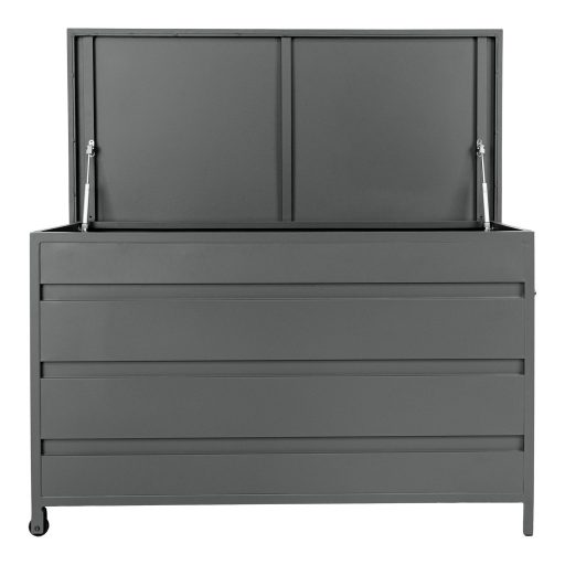 Cassis alumínium kerti láda, szürke 650 L