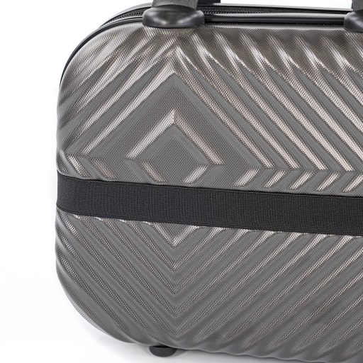 TraveLux Pro kézi bőrönd keményfedeles 28x36x16 cm