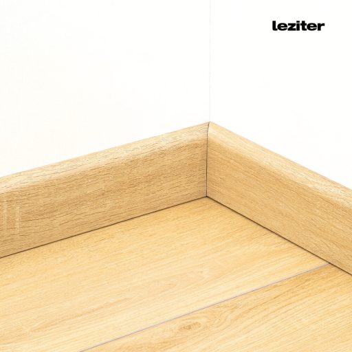 Vinyl SPC padlószegély Berben tölgy 2400x60x12 mm