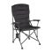 Leziter XL karfás horgász szék pohártartóval fekete