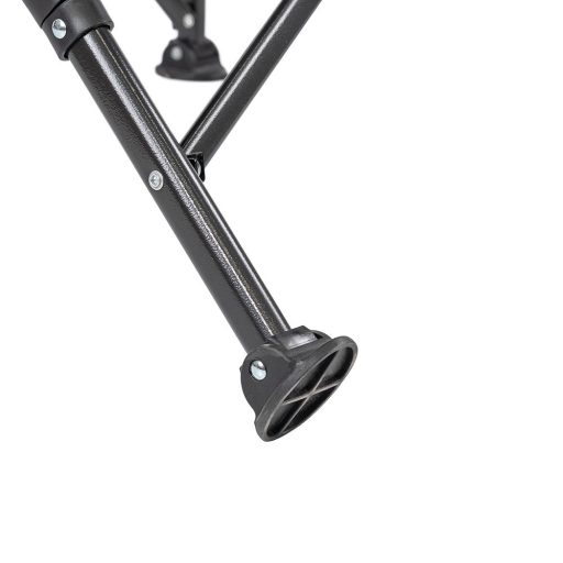 Leziter XL karfás horgász szék pohártartóval fekete