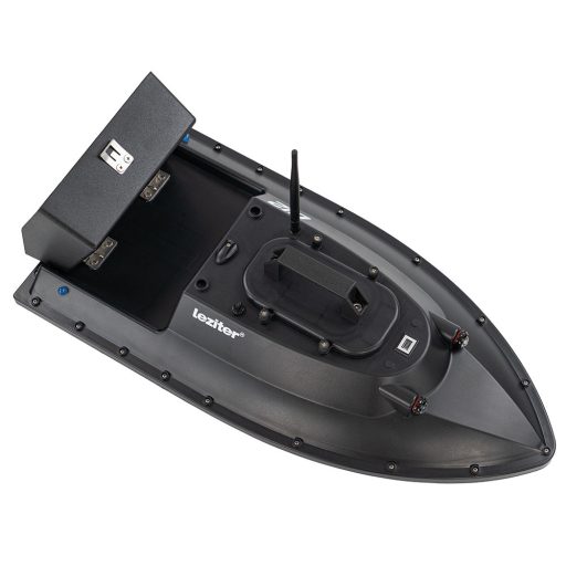 Etetőhajó C12 GPS hátrakidobós fekete