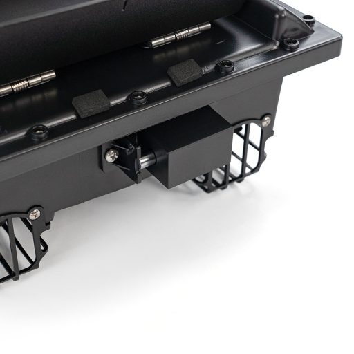 Etetőhajó C12 GPS hátrakidobós fekete