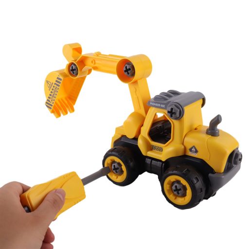 Szerelhető markoló, távirányítós autó 24 db-os