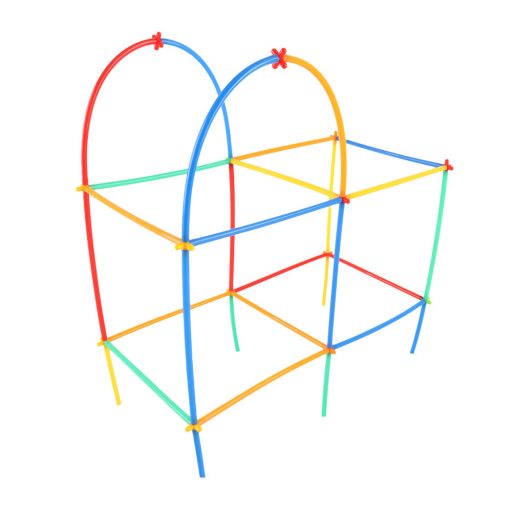 Kreatív építőpálca készlet 1200 db