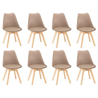 Silla étkezőszék 8 db bézs színben