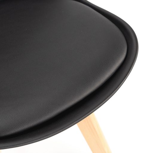 Silla étkezőszék 6 db fekete színben