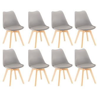 Silla étkezőszék 8 db szürke színben