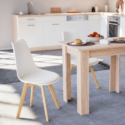 Silla étkezőszék 4 db fehér színben