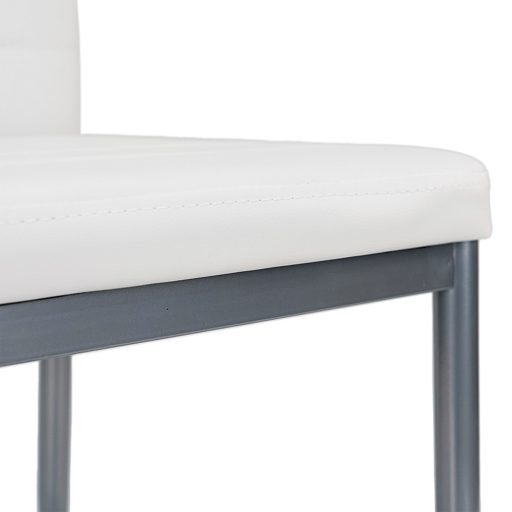 Tino NOVA Étkezőszék fehér-szürke színben