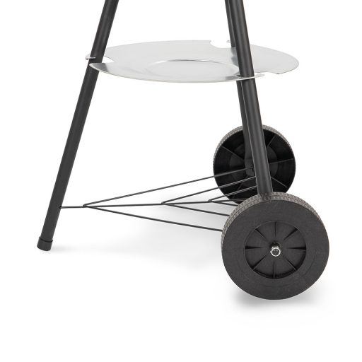 Faszenes kerti gömb grillsütő kerekes