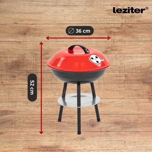 Faszenes kerti gömb grillsütő