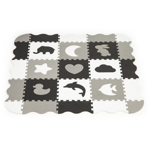 Habszivacs puzzle szőnyeg kerítéssel 25 darabos