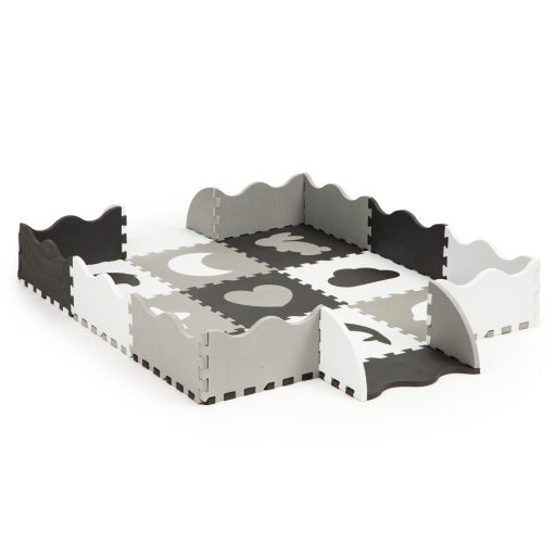 Habszivacs puzzle szőnyeg kerítéssel 25 darabos