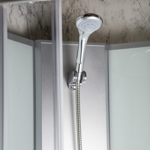 Evora White 90 hátfalas zuhanykabin zuhanytálcával