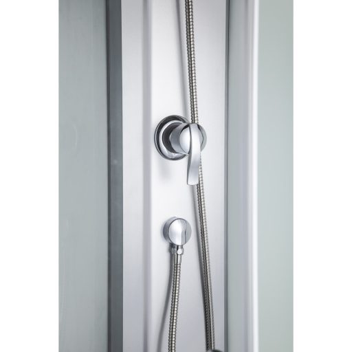 Evora White 90 hátfalas zuhanykabin zuhanytálcával