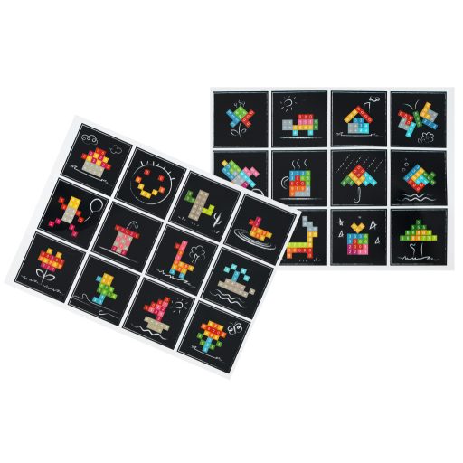 Mágneses fa tablet számokkal