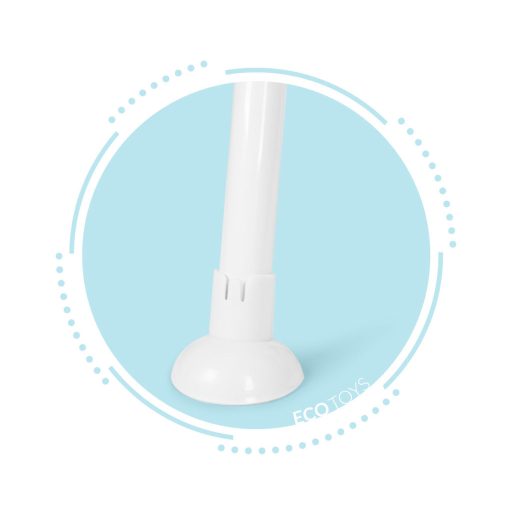 Összecsukható gyerek etetőszék 3 in 1 szürke