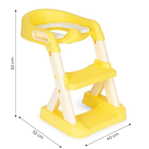 Lépcsős wc szűkítő sárga