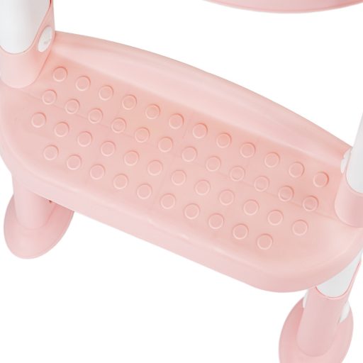 Lépcsős WC szűkítő rózsaszín