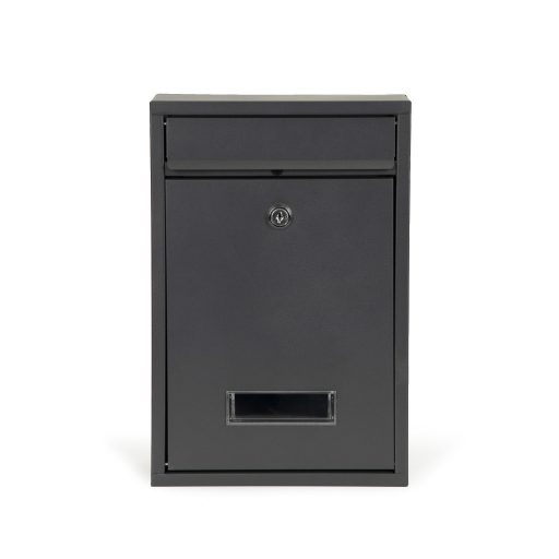 Postaláda horganyzott acélból antracit