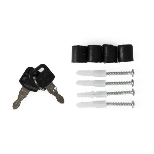 Postaláda horganyzott acélból antracit