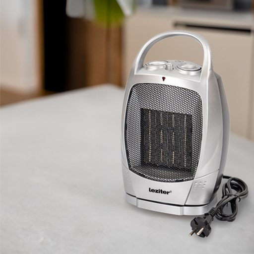 Loa forgó elektromos kerámiabetétes hősugárzó 750W/1500W