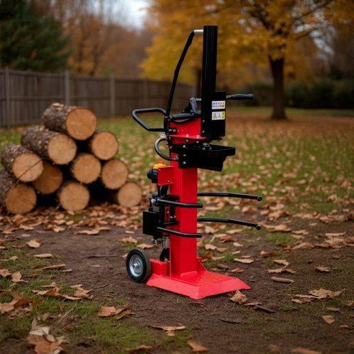 Függőleges elektromos rönkhasító HYV8T-V 3000W 8T