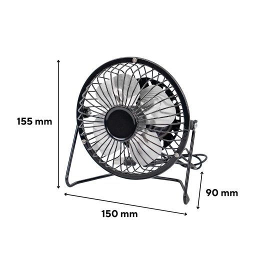 Ruen asztali usb ventilátor 5 W