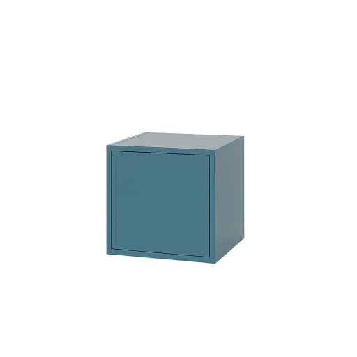 Boxie 1 ajtós fali szekrény 40x40x37 cm petrol kék