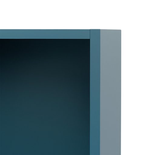 Boxie nyitott fali szekrény 40x40x27 cm petrol kék