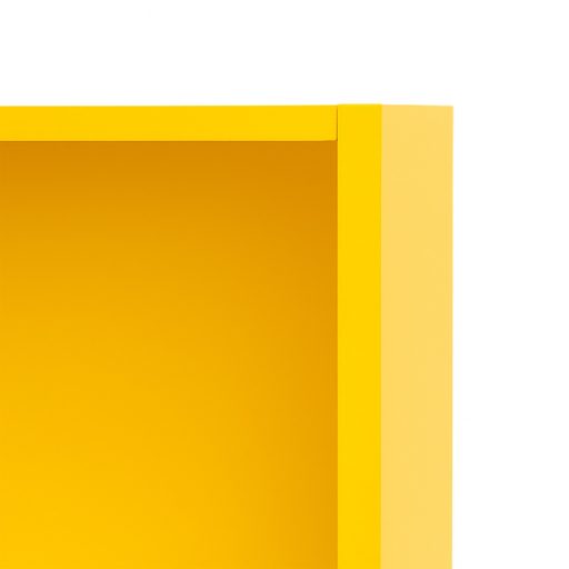 Boxie nyitott fali szekrény 40x40x27 cm sárga