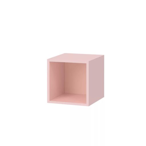 Boxie nyitott fali szekrény 40x40x37 cm pink