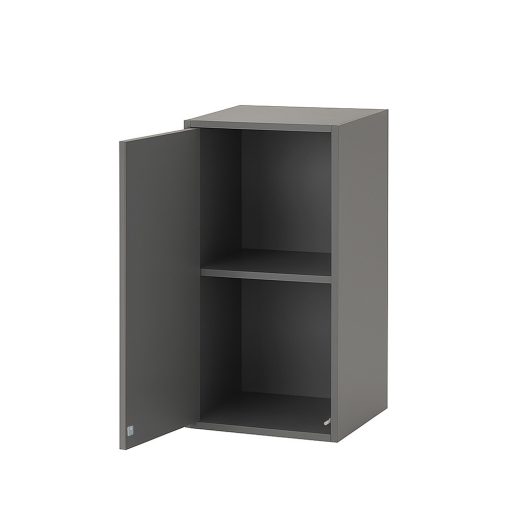 Boxie 1 ajtós fali szekrény 80x40x37 cm antracit