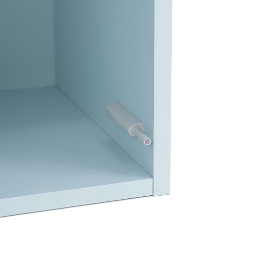 Boxie 1 ajtós fali szekrény 80x40x37 cm kék