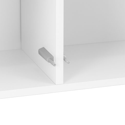 Boxie 2 ajtós fali szekrény 80x80x37 cm fehér