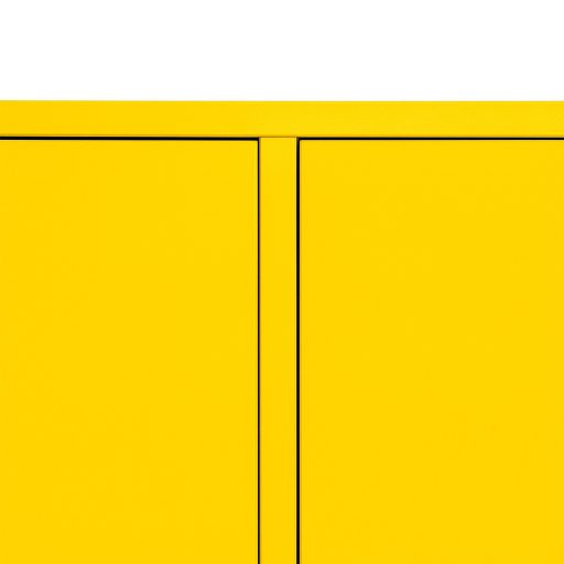 Boxie 2 ajtós fali szekrény 80x80x37 cm sárga