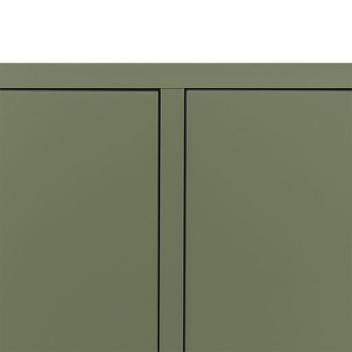 Boxie 2 ajtós fali szekrény 80x80x37 cm zöld