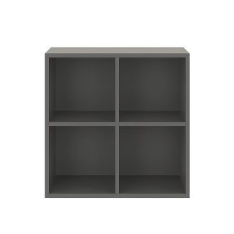 Boxie nyitott fali szekrény 80x80x37 cm antracit