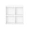 Boxie nyitott fali szekrény 80x80x37 cm fehér